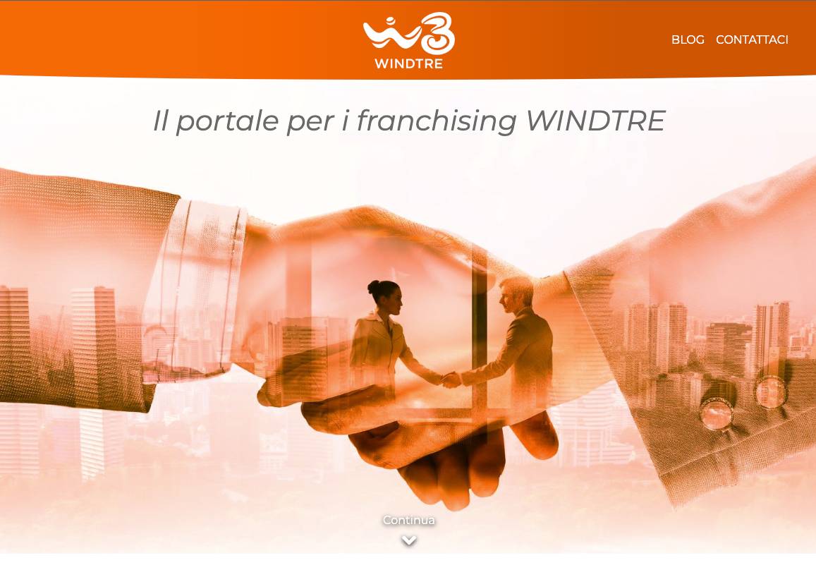 EasyDigitalAgency ha realizzato il portale per gli store windtre